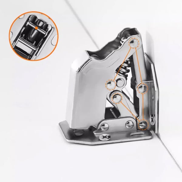 Hole-Free and Slot-Free Hinge (1 pair)