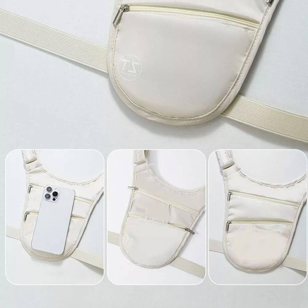 Breathable anti-theft invisible Fanny pack