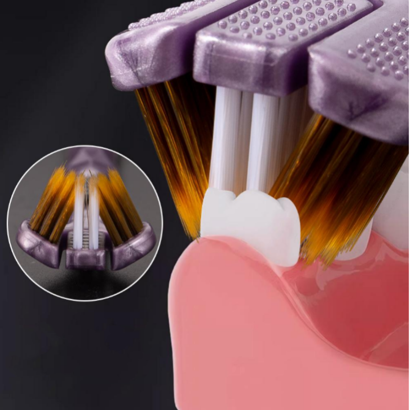 š„Hot Saleš„Tri-Head Multi-Angle Cleaning Toothbrush