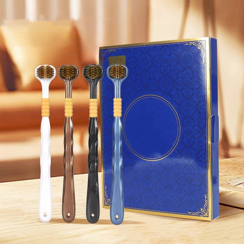 š„Hot Saleš„Tri-Head Multi-Angle Cleaning Toothbrush