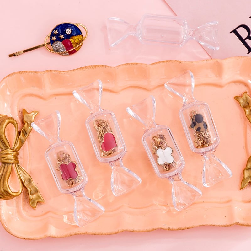 Transparent Candy Shape Jewelry Box(10 PCS )