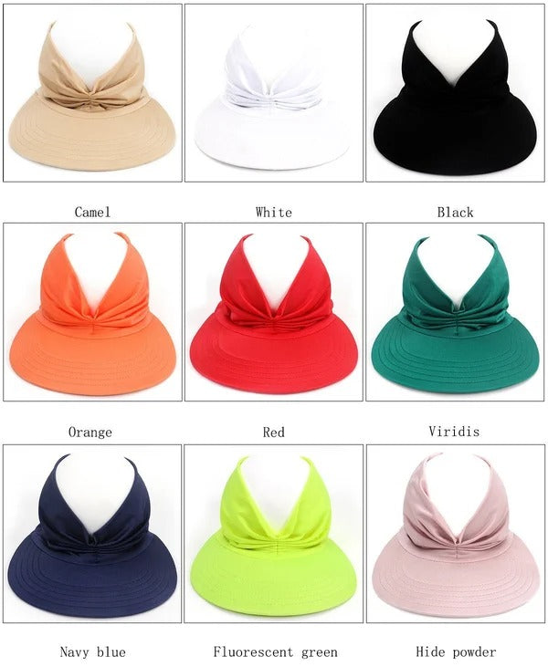 SUN HAT ANTI-ULTRAVIOLET ELASTIC TOP HAT