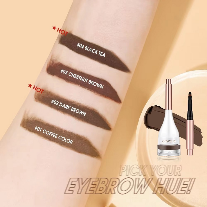Waterproof Eyebrow Pomade with Brush