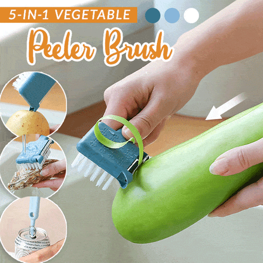 5-in-1 Vegetable Peeler Brush