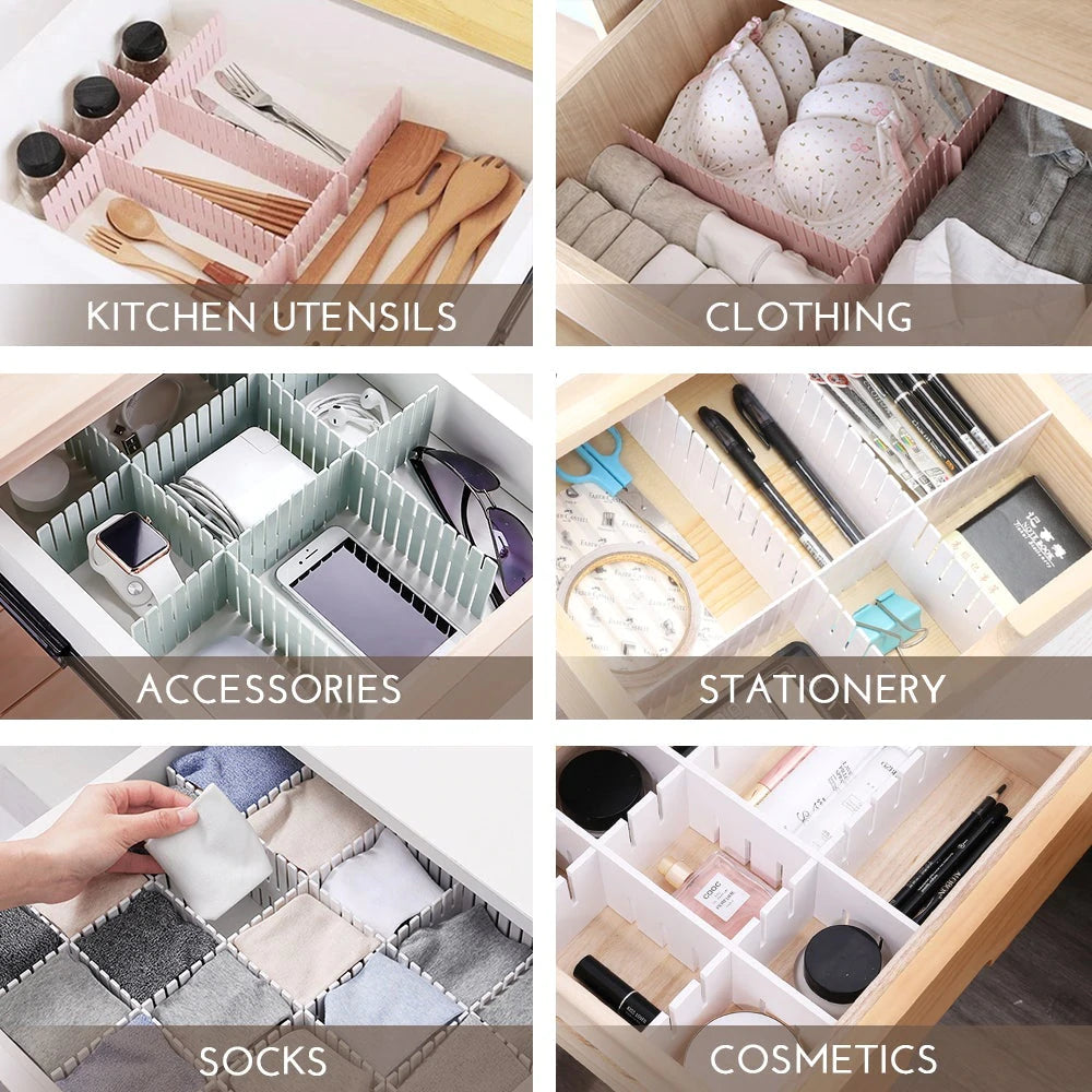 Free Combination Adjustable Drawer Organizer (44*7cm/Pcs)