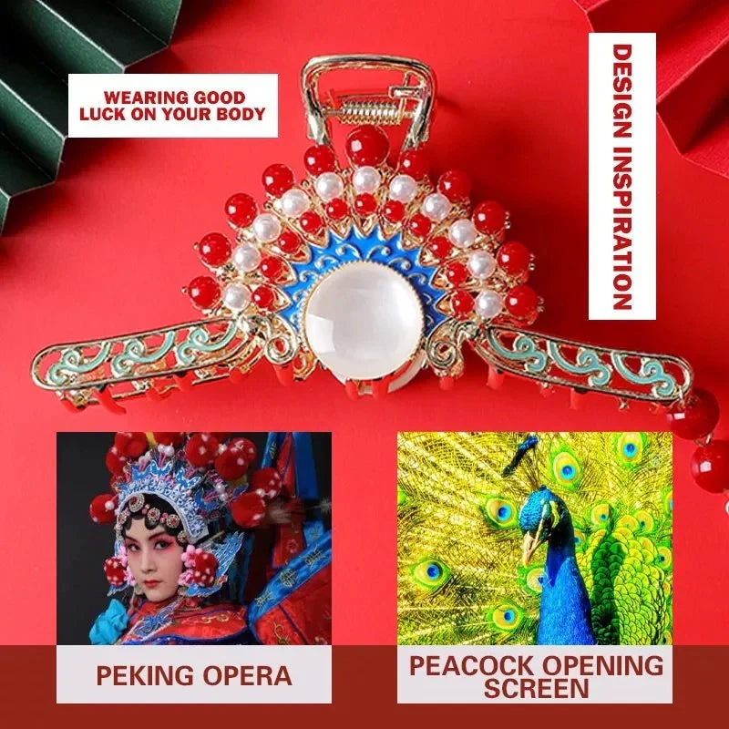 Palace Peking Opera Style Coiffure Clips