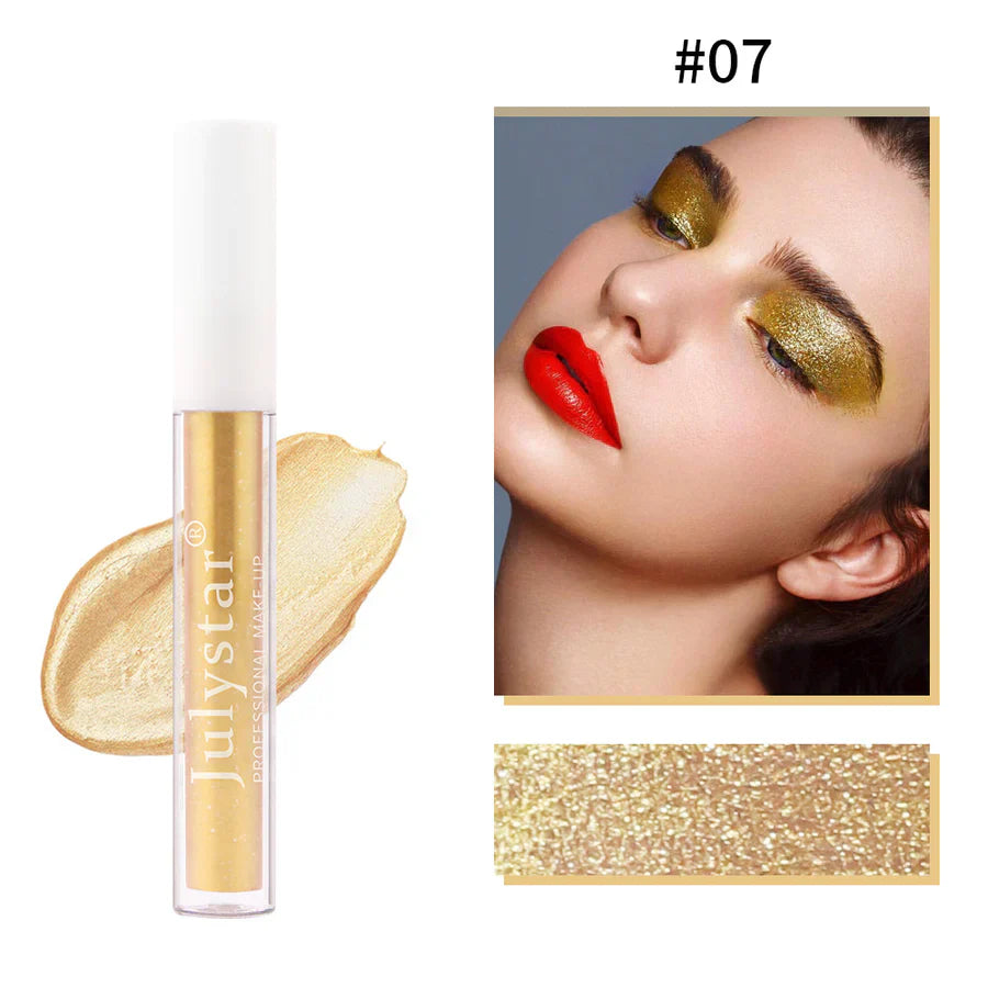 10 Colors Liquid Glitter Eyeshadow Set