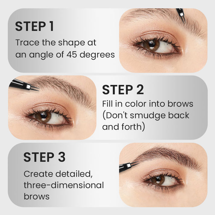 Multi-Used Waterproof Eyebrow Pen