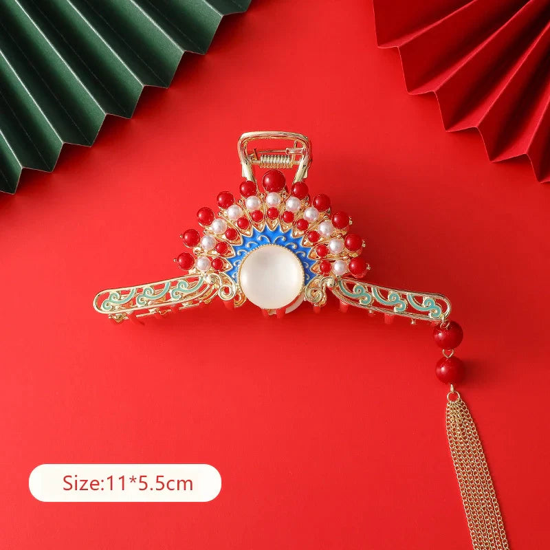 Palace Peking Opera Style Coiffure Clips