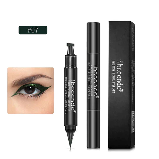 Dual-head Winged Stamp Liquid Eyeliner