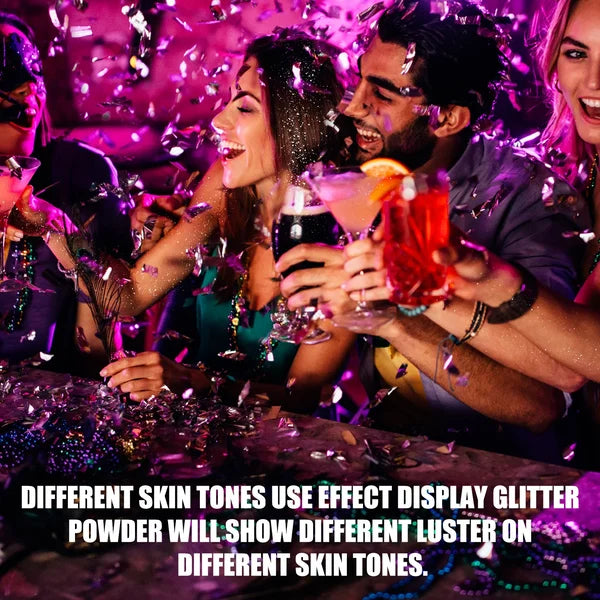 WATERPROOF GLITTER SPRAY STAGE PARTY HAIR AND CLOTHES