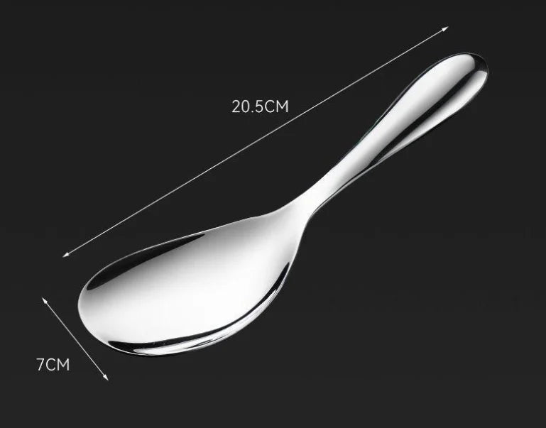 Thickened Stainless Steel Non-stick Rice Spoon