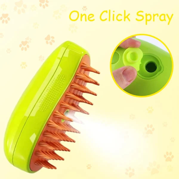 Steamy Pet Brush