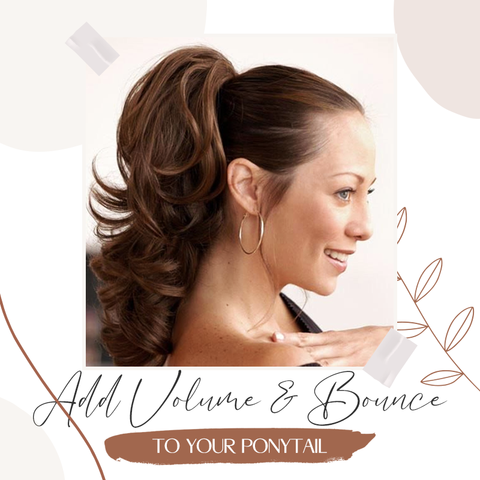 Fluffy Hair Ponytail Comb