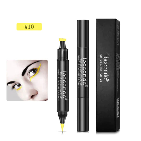 Dual-head Winged Stamp Liquid Eyeliner