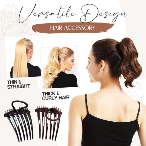 Fluffy Hair Ponytail Comb