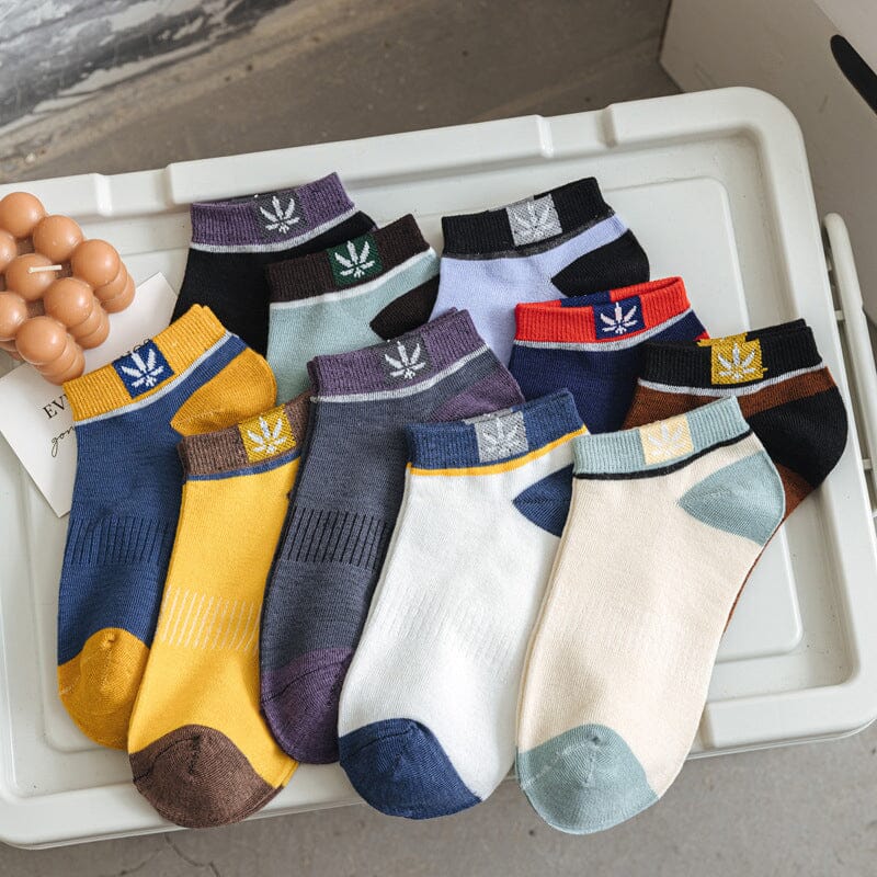 Men's spring summer sports thin socks