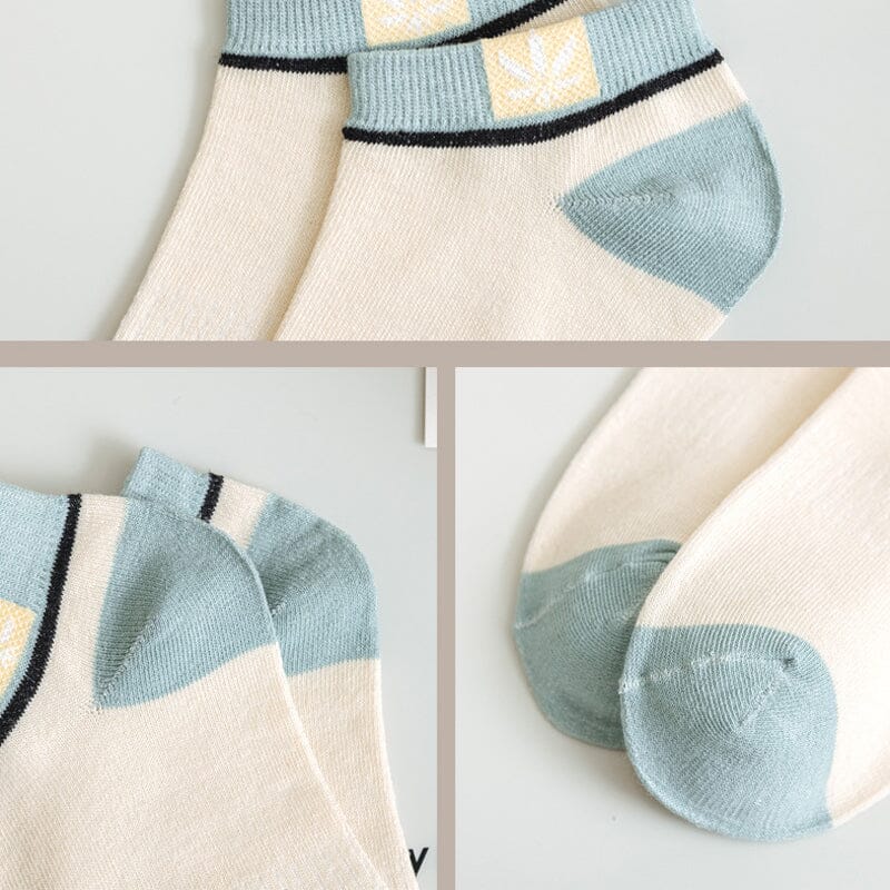 Men's spring summer sports thin socks