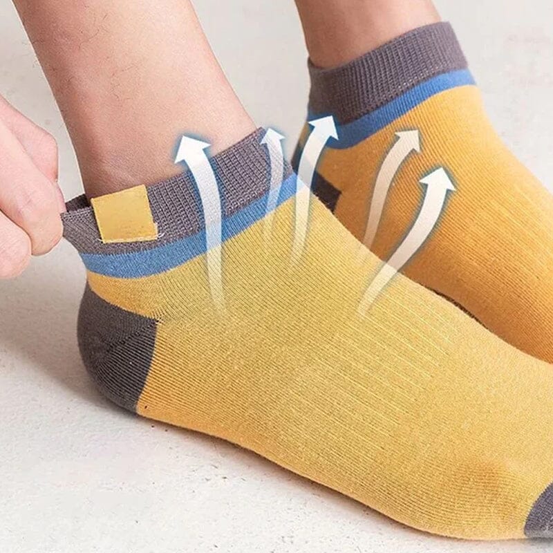Men's spring summer sports thin socks