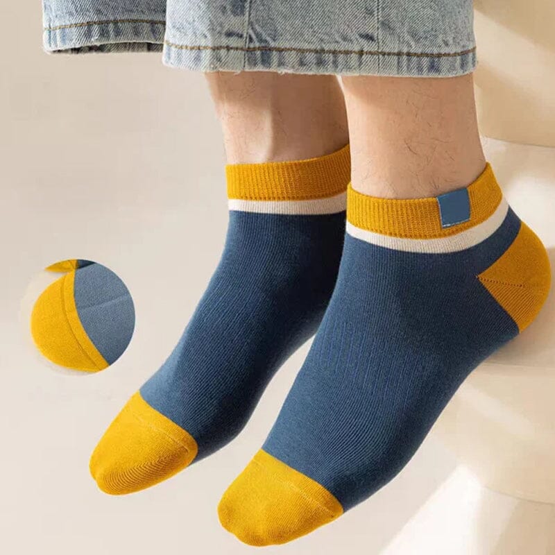 Men's spring summer sports thin socks