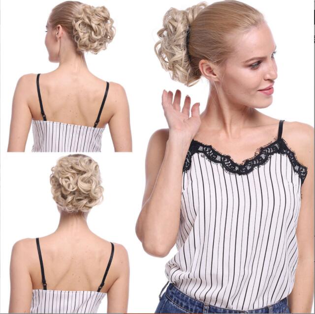 Curly Bun Comb Clip