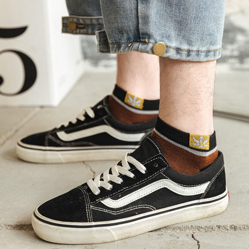 Men's spring summer sports thin socks
