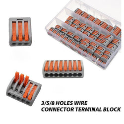 Universal Wire Connector Terminal Block For Fast Wiring (5pcs)