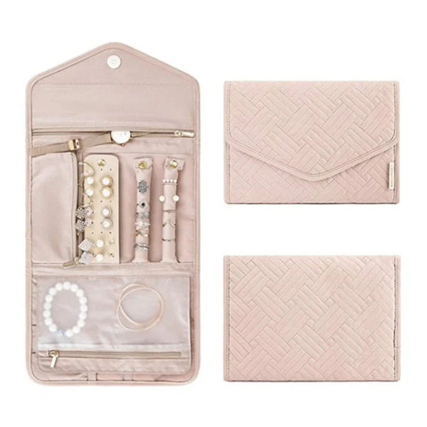 Stylish Versatile Folding Jewelry Organizer Bag