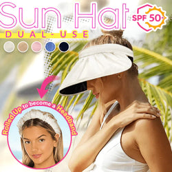 Dual-Use Fashion Sun Hat-UPF50+