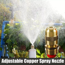 Adjustable Automatic Atomizing Nozzle Brass(1pcs)