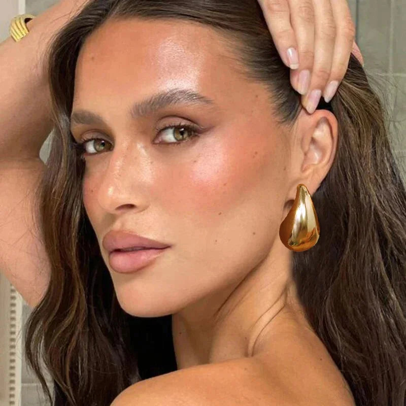 Viral Bottega Teardrop Earrings