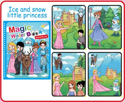 Magic Water Coloring Book
