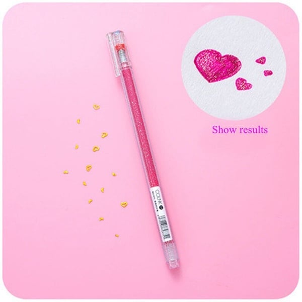Glitter Gel Pen Set (8 colors)