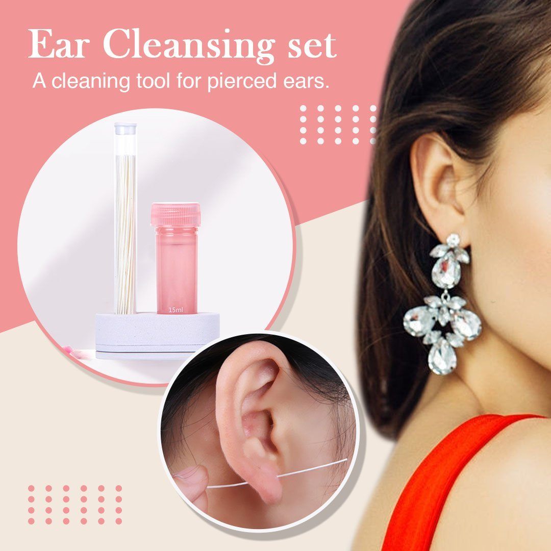 Herbal Pierced Ear Cleansing Set