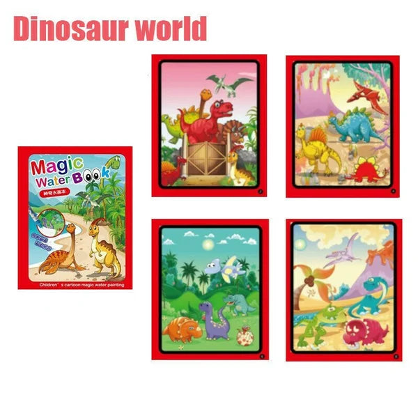 Magic Water Coloring Book
