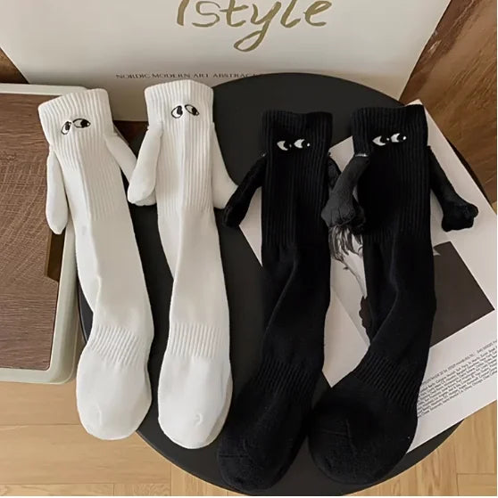 Hand In Hand Socks Magnetic Holding Hands Socks