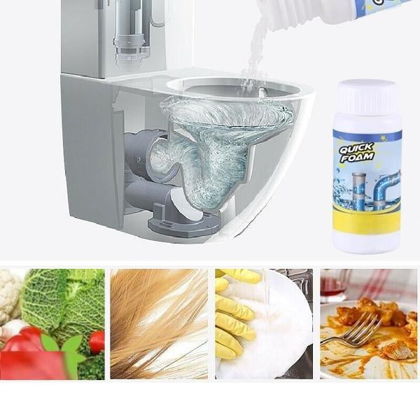 QUICK-FOAM HOME & TOILET CLEANER