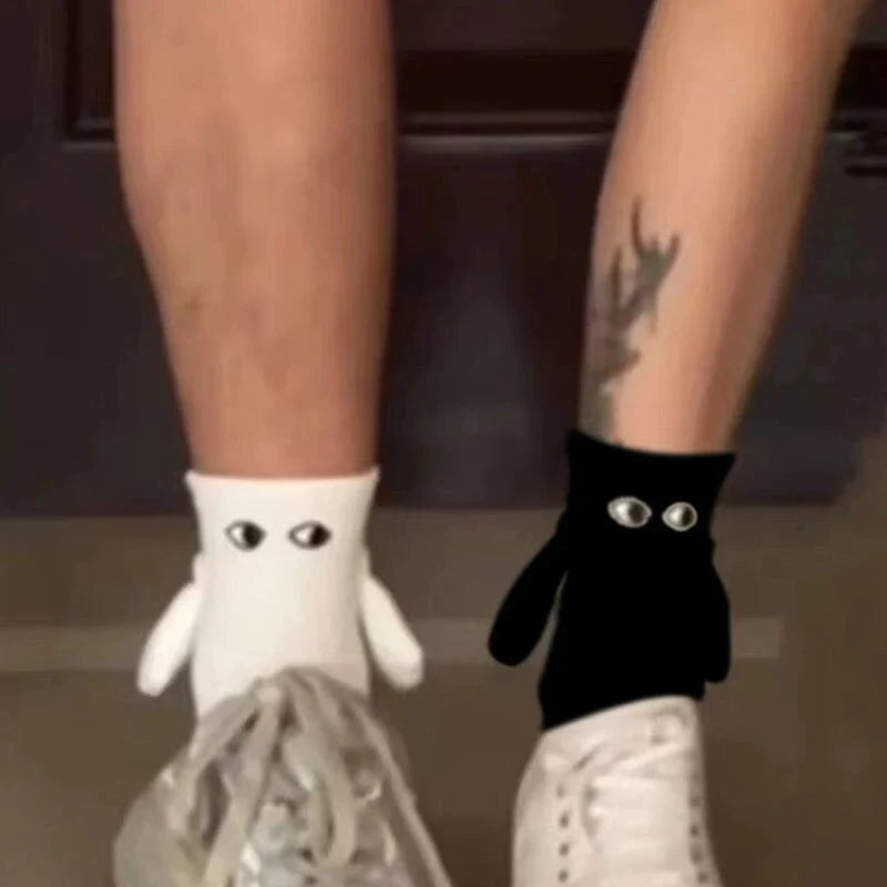 Hand In Hand Socks Magnetic Holding Hands Socks