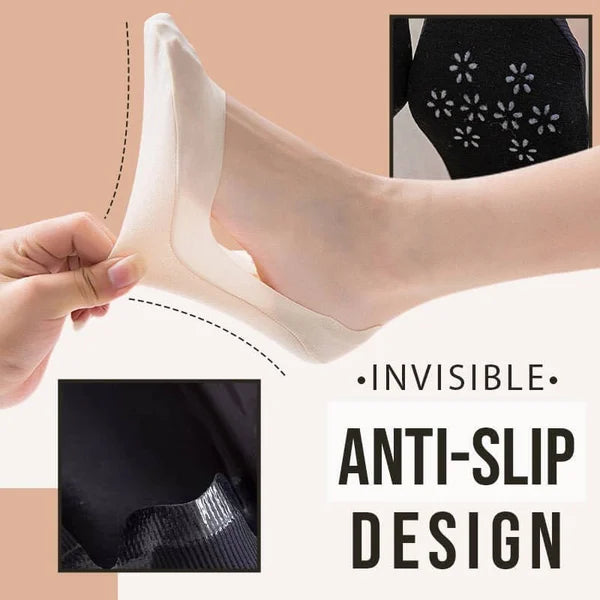 Invisible Non-slip Ice Silk Socks ( 3 Pairs )