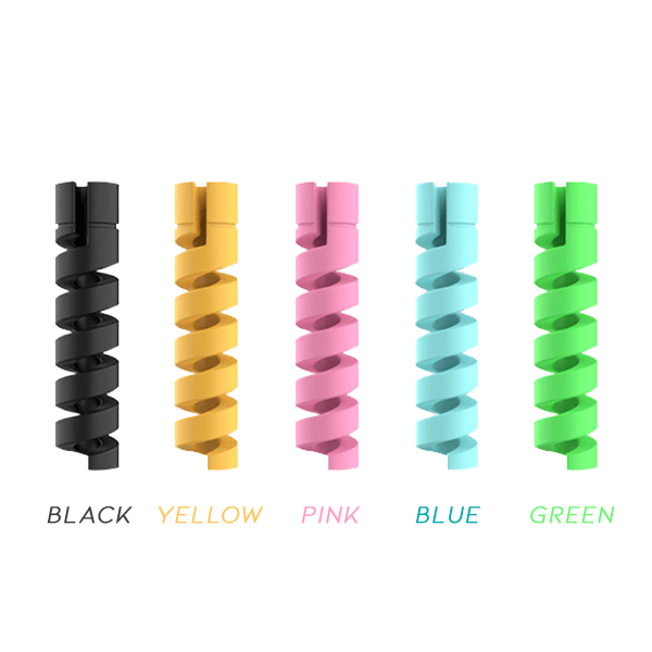 Bendable Spiral Cable Saver (10 PCS)