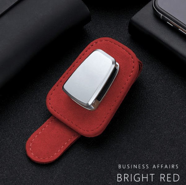 UNIVERSAL CAR VISOR SUNGLASSES HOLDER CLIP