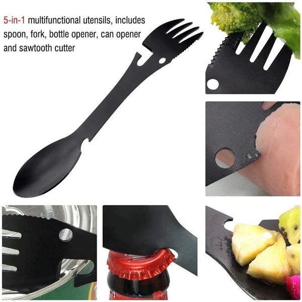 5-in-1 multifunctional utensils