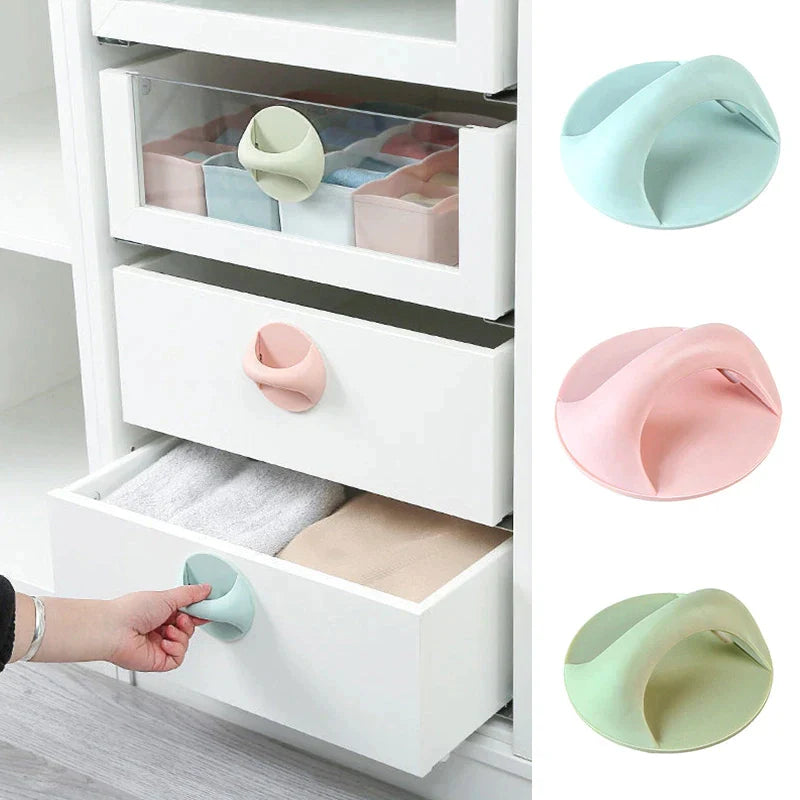 STRONG SPONGE GLUE PLASTIC DOOR HANDLE【4pcs】