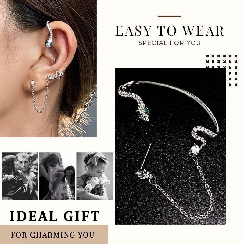 Novel Snake-Shape Earrings