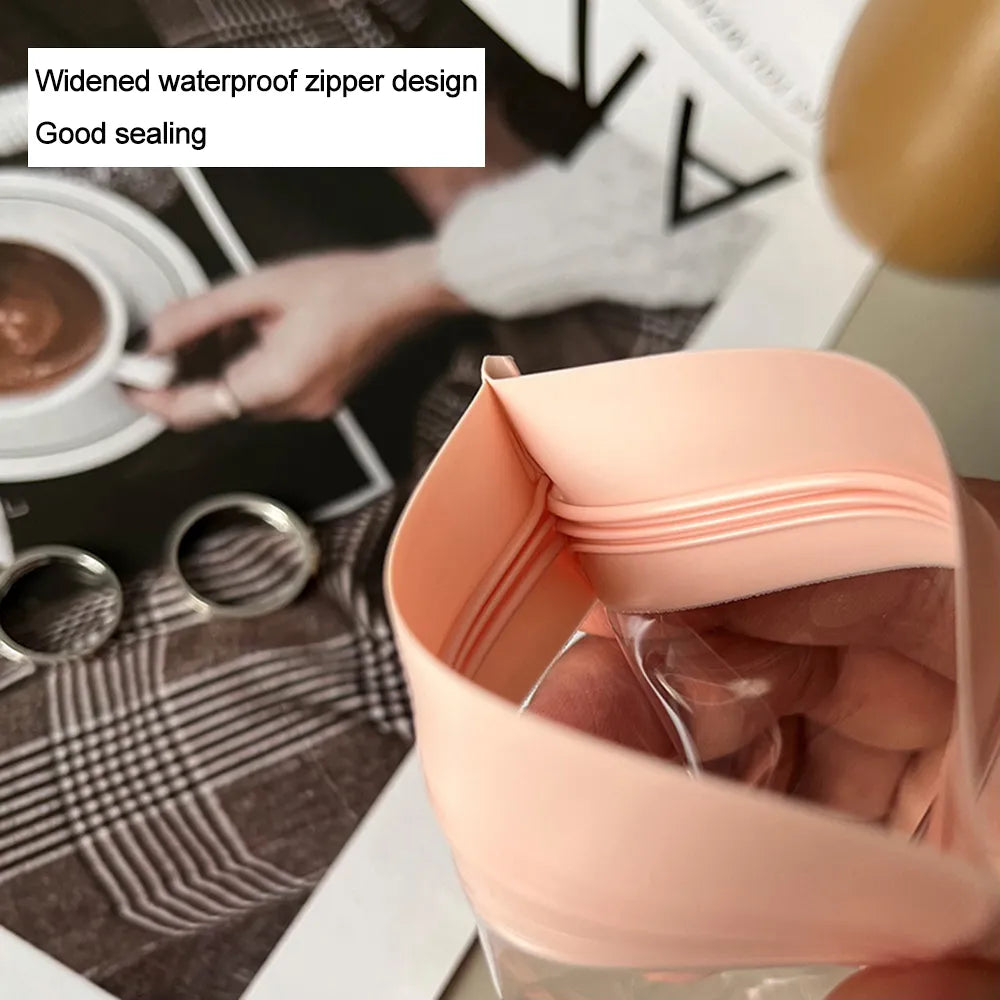 Pink Minimalist Jewelry Storage Bags