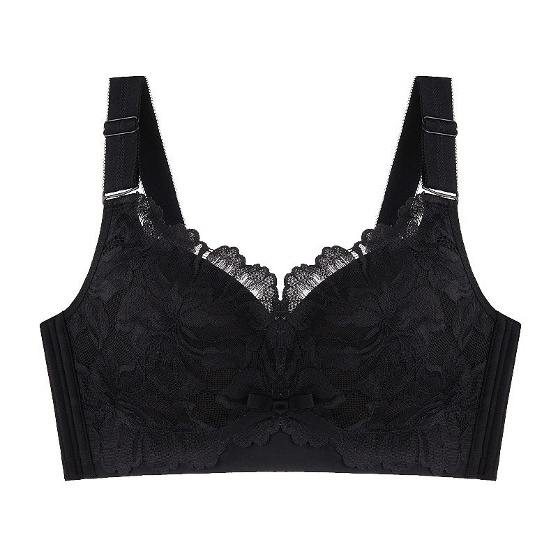 The Most Beautiful Lace Bra For Refreshing & Slimming, Wireless Design Also Offers Excellent Support