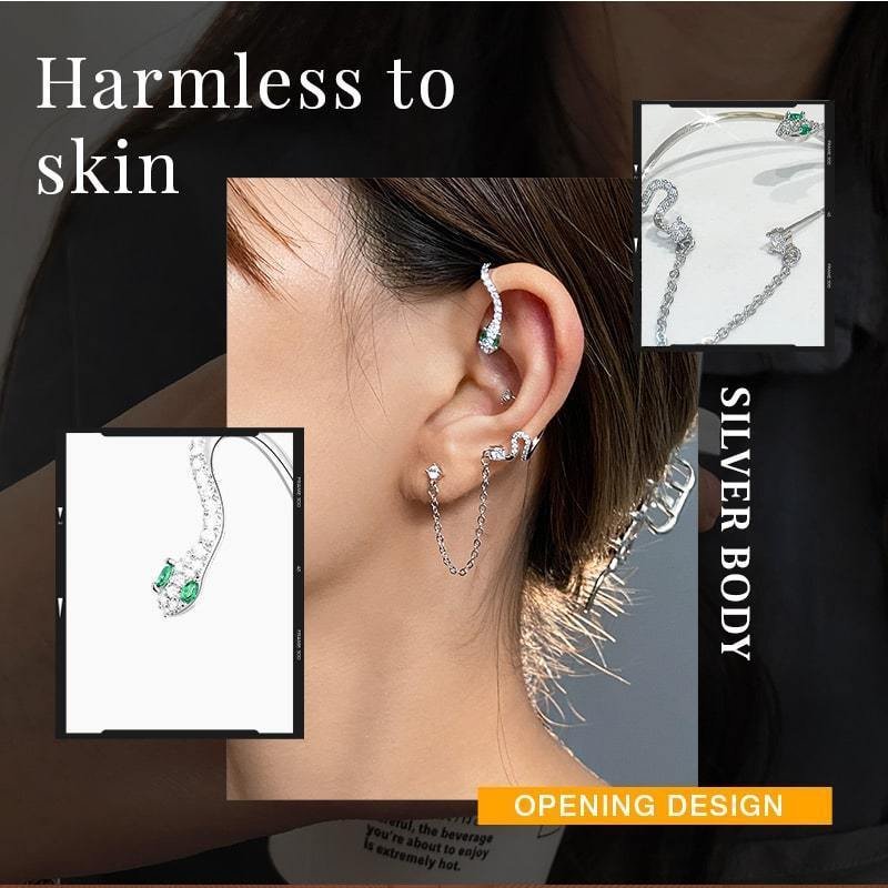 Novel Snake-Shape Earrings