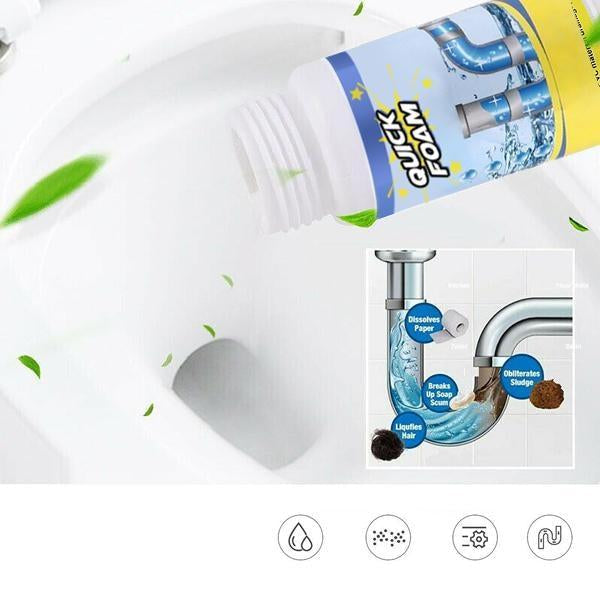 QUICK-FOAM HOME & TOILET CLEANER