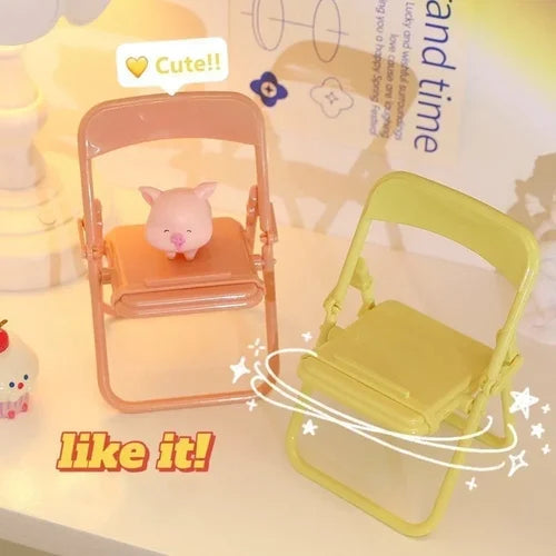 Cute Chair Phone Holder Stand