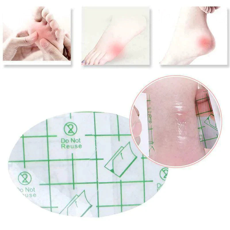 Self-adhesive Invisible Heel Anti-wear Sticker (20 PCS)